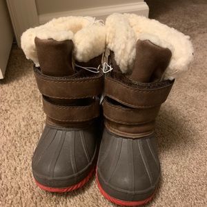 new cat and jack todller boots size 5